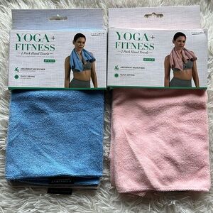 NWT-Formfit Yoga Hand Towels